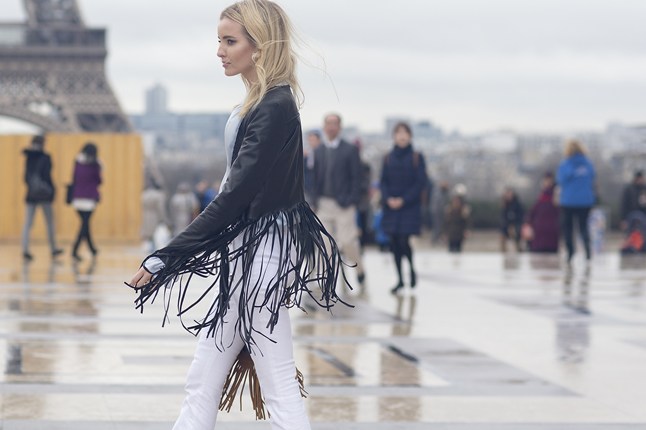 Street style: 10 ярких зимних образов из Парижа
