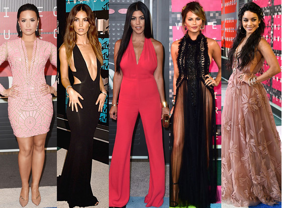 Самые стильные звезды MTV VMA 2015: Деми Ловато, Лили Олдридж, Кортни Кардашян, Крисси Тейген, Ванесса Хадженс