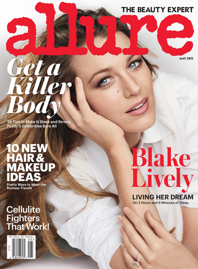 Блейк Лайвли украсила обложку американского журнала Allure