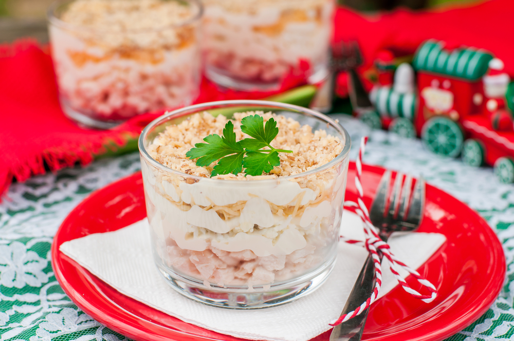 Салат из грудки куриной на новый год Салат из грудки куриной на новый год