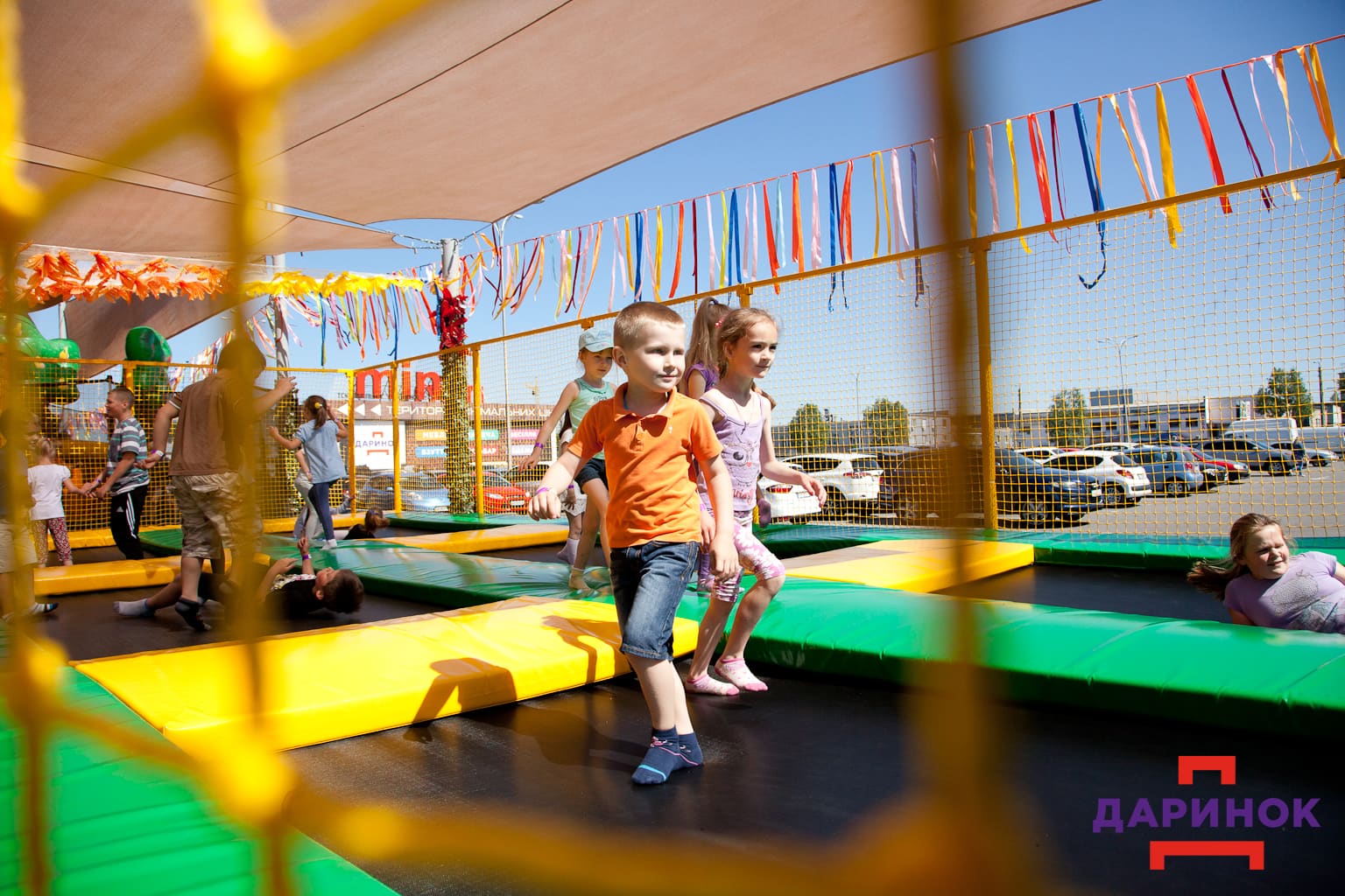 Масштабное открытие батутного городка Summer Park в Киеве