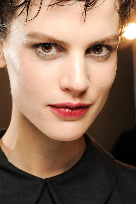 Макияж на показе Prada осень-зима 2013-2014