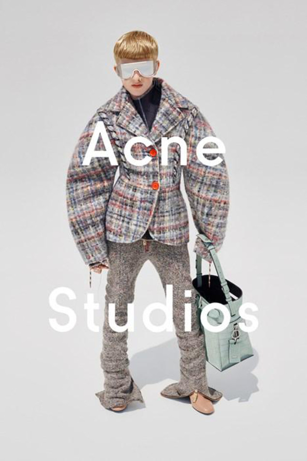 Фрассе Йоханссон в рекламной кампании Acne