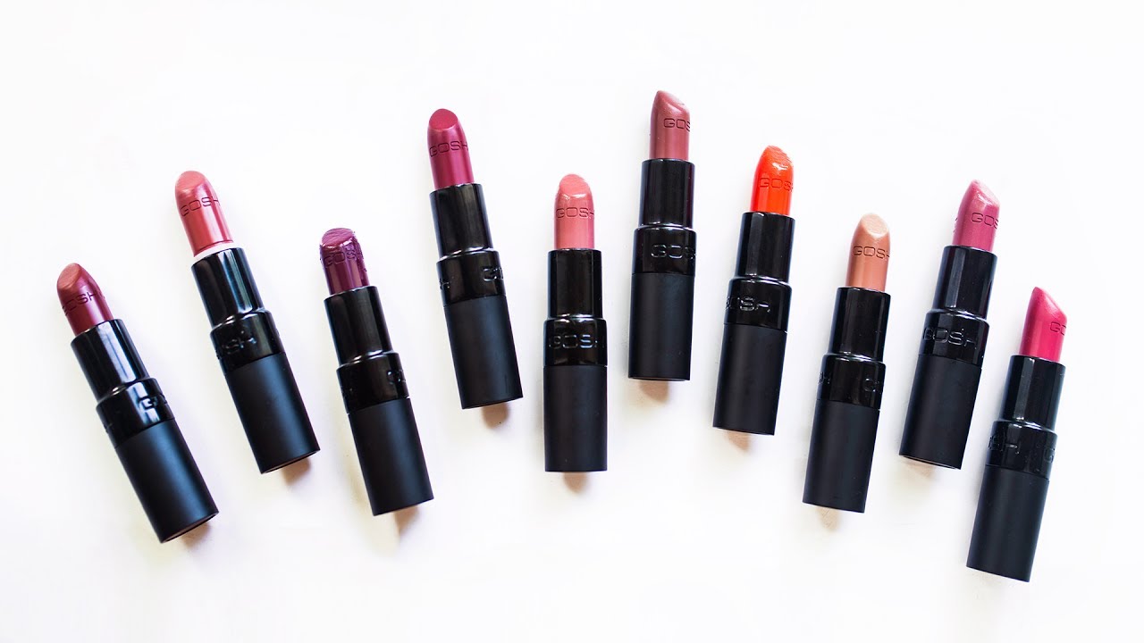 Матовая помада Gosh Velvet Touch Lipstick Matt, 160 грн