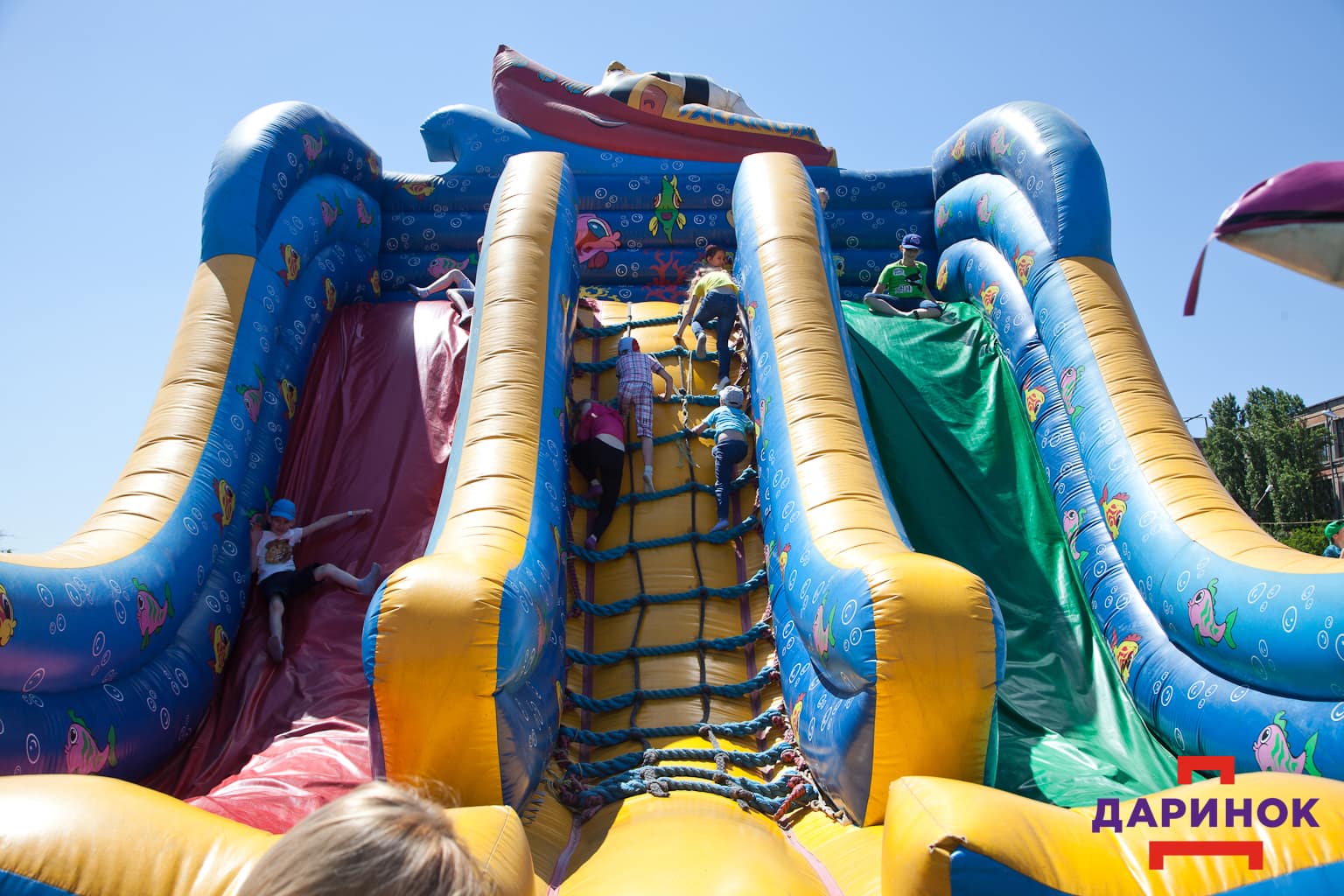 Масштабное открытие батутного городка Summer Park в Киеве