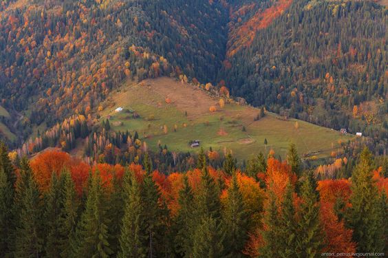 Карпаты осенью