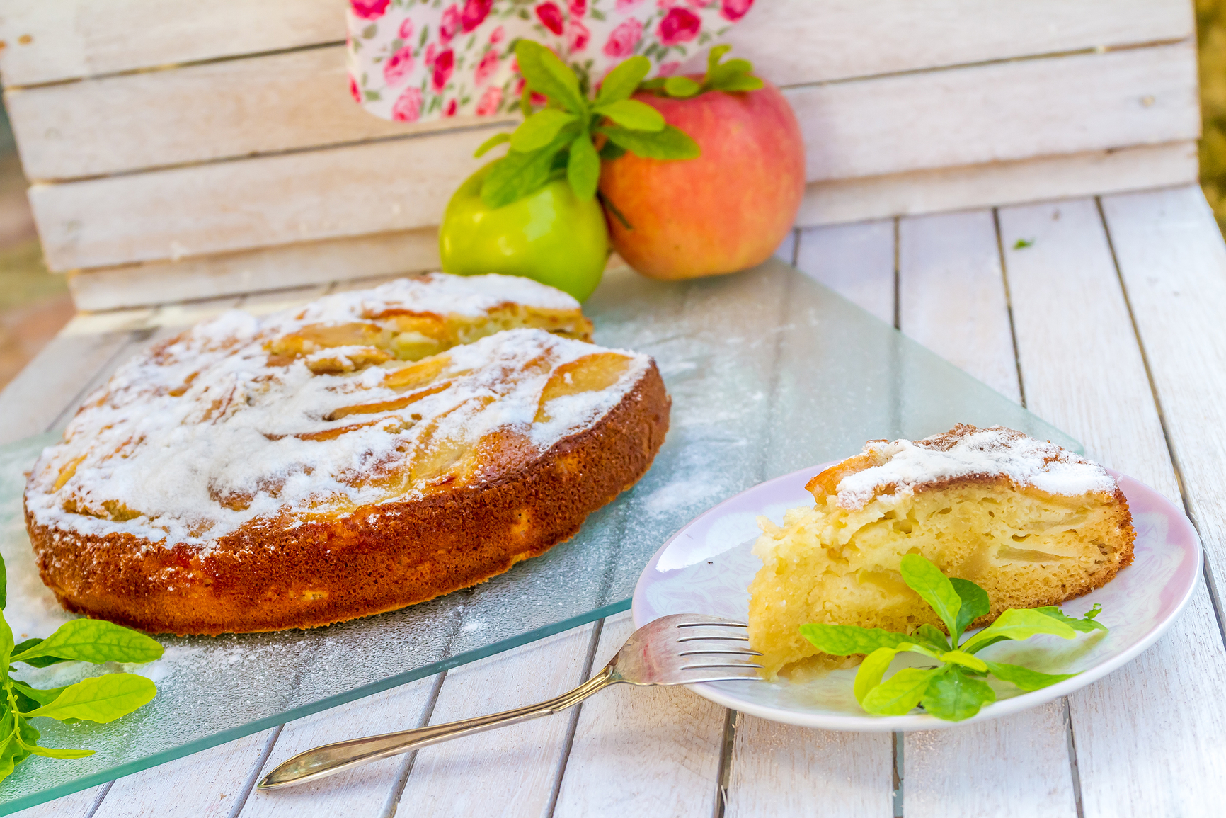 рецепты выпечки с яблоками в мультиварке