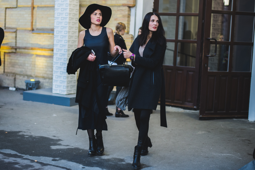 Подружки на Ukrainian Fashion Week