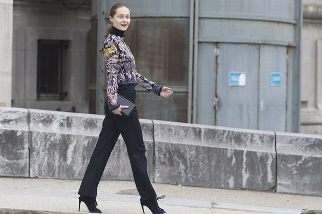 Street style: 10 ярких зимних образов из Парижа