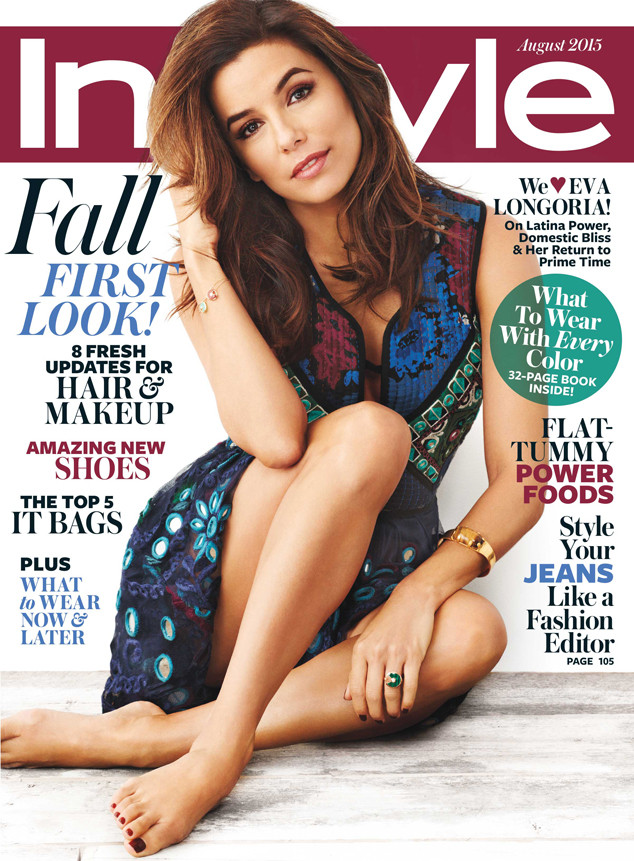 Актриса Ева Лонгория на обложке InStyle