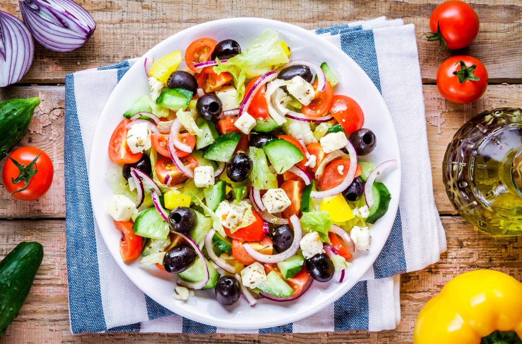 Греческий салат от Джейми Оливера - Рецепты. Кулинарные рецепты блюд с .