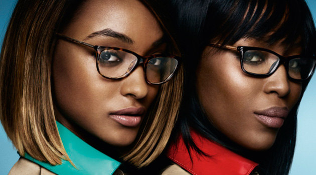 Наоми Кэмпбелл и Джордан Данн снялись в рекламе оптики Burberry