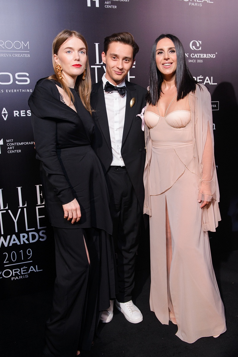 Лилия Литковская, Роман Тимофеев, Джамала на ELLE STYLE AWARDS 2019