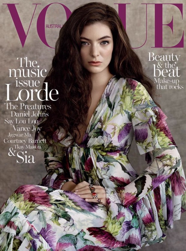 Певица Лорди украсила обложку Vogue