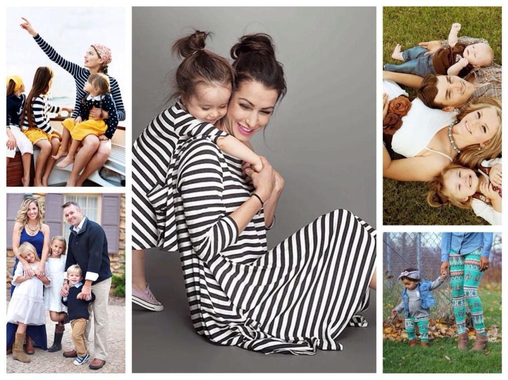 Одежда в стиле family look : как создать образ гармоничной семьи