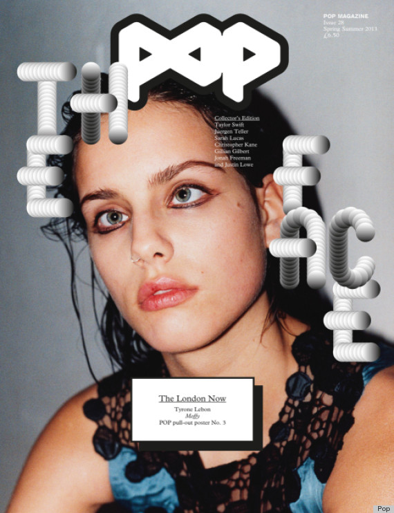 Модель Моффи Модело на обложке Pop Magazine