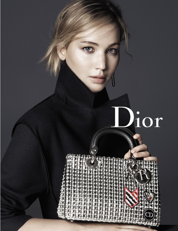 Дженнифер Лоуренс снялась в рекламной кампании для Dior