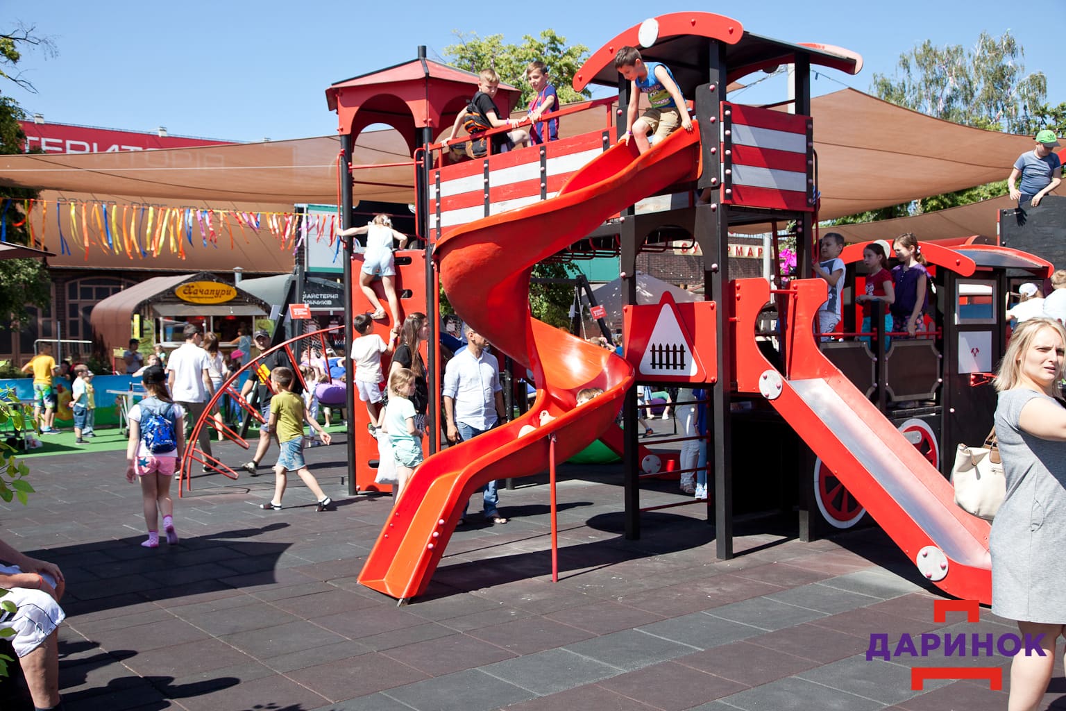 Масштабное открытие батутного городка Summer Park в Киеве