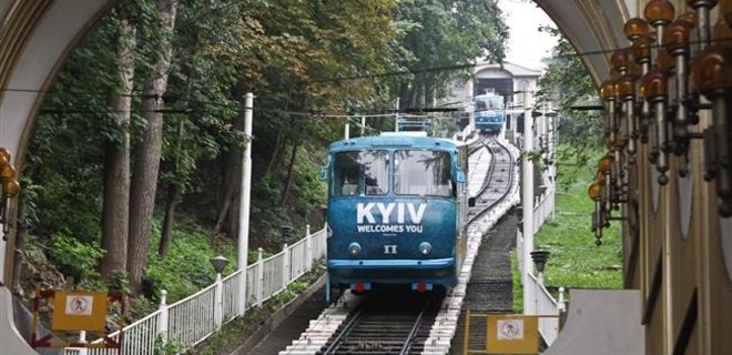 Киевский фуникулер - вариант места для проведения свидания
