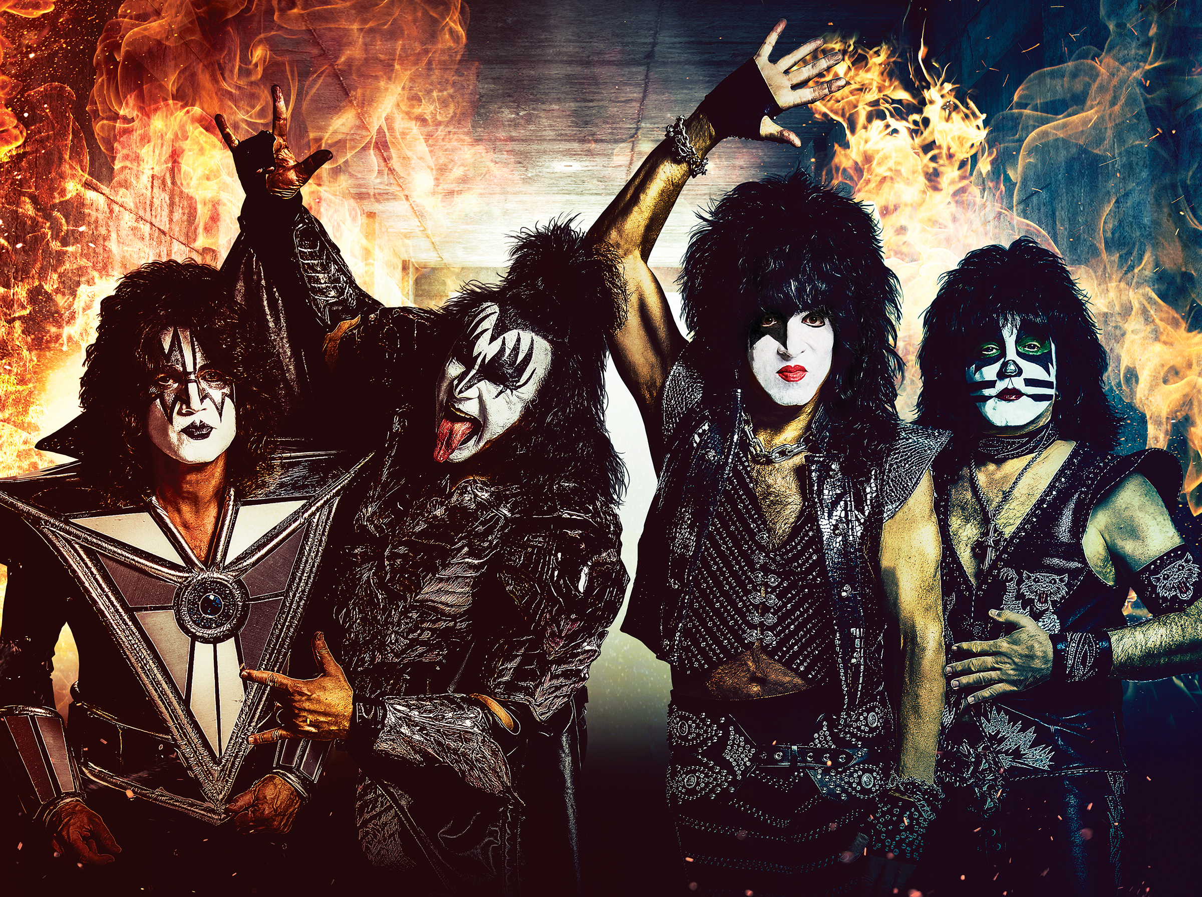 Легендарные Kiss выступят в Киеве: ТОП-10 хитов группы