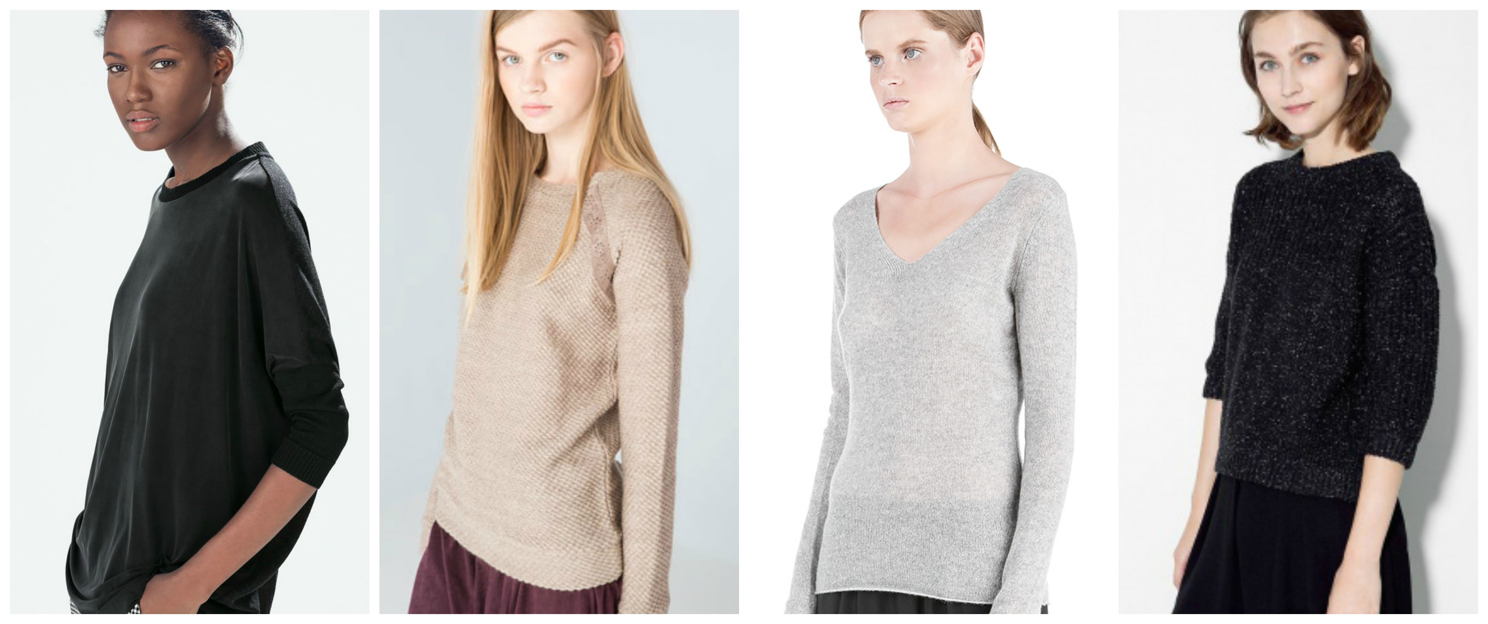 Zara (499 грн.), Bershka (299 грн.), Diane Von Furstenberg (3000 грн.), Mango (399 грн.)