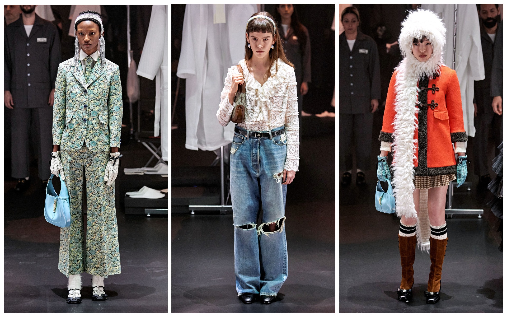 Показ Gucci осень-зима 2020/21
