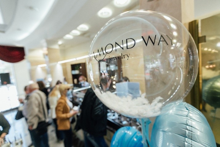 Новий ювелірний бренд Diamond Way у Києві
