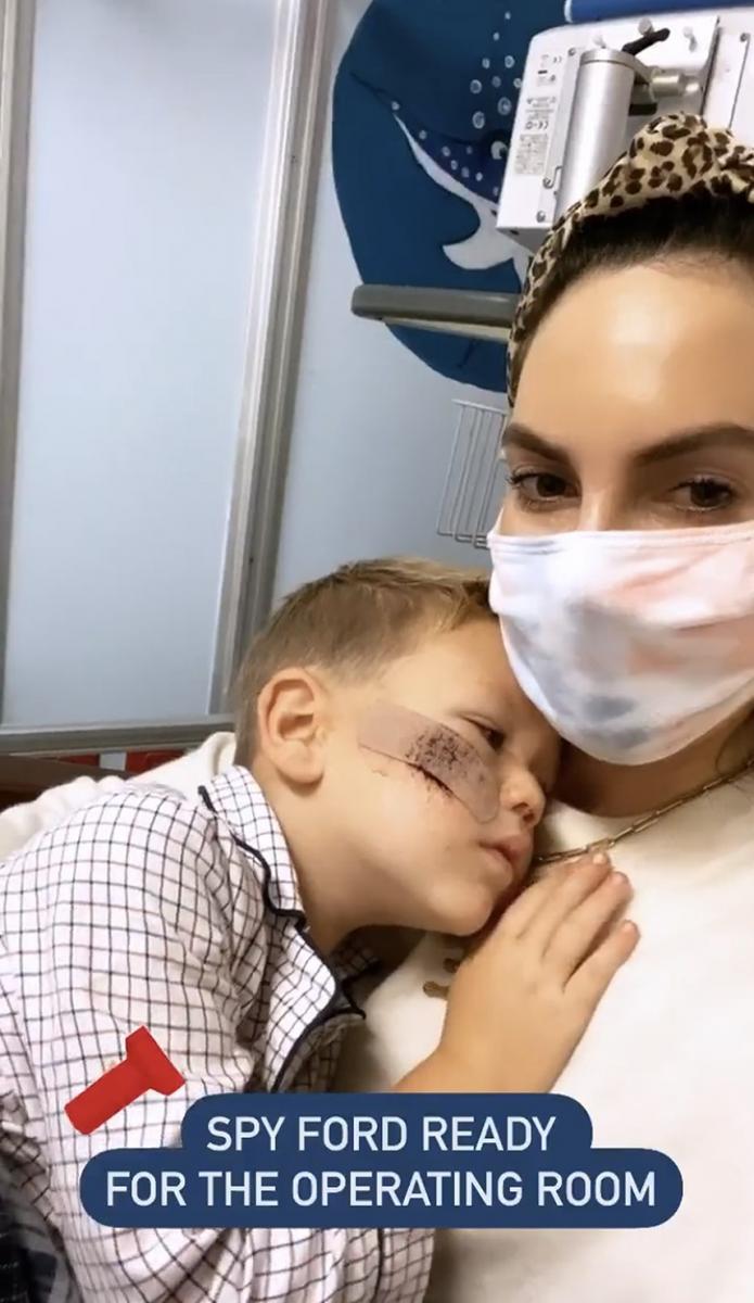 Бывшая жена Арми Хаммера не уследила за сыном