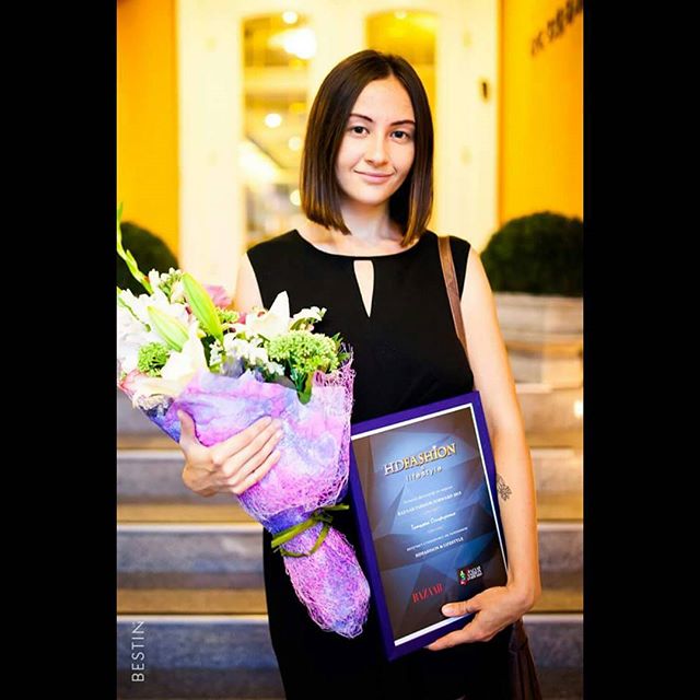 Таня выиграла конкурс Bazaar Fashion Forward 2015