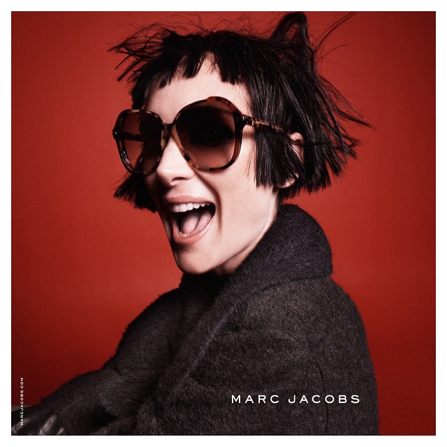 Актриса Вайнона Райдер в рекламной кампании Marc Jacobs