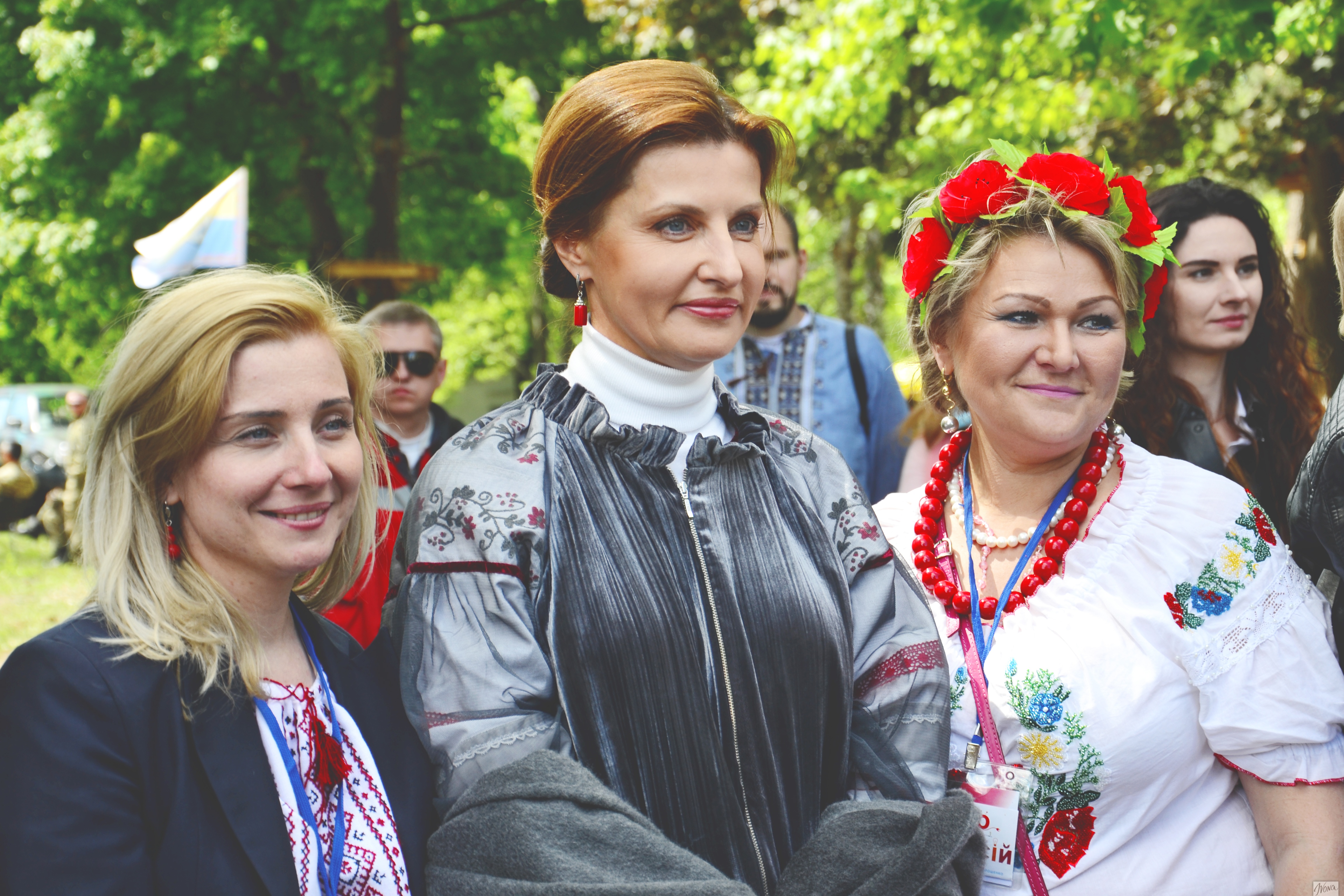 Марина Порошенко и организаторы проекта