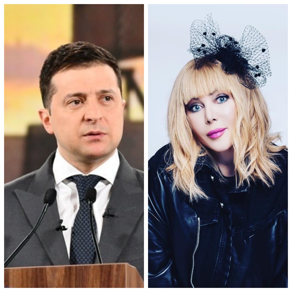 Владимир Зеленский и Ирина Билык 