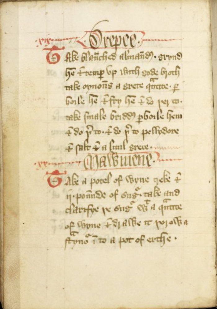 The Forme of Cury