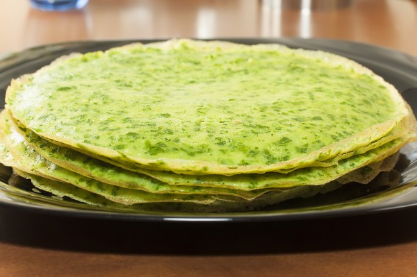 Блины с крапивой