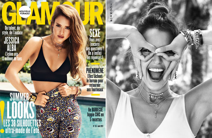 Джессика Альба примерила игривые образы в фотосессии для журнала Glamour