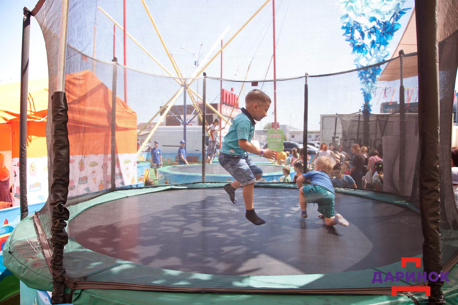 Масштабное открытие батутного городка Summer Park в Киеве
