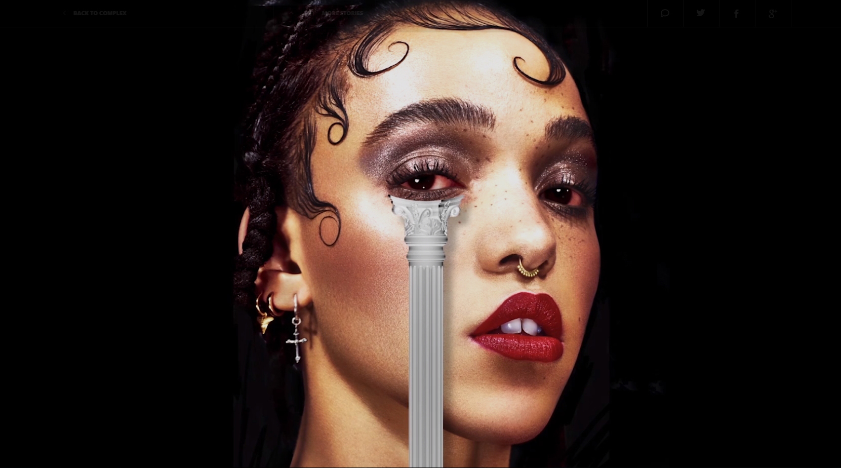 Певица FKA twigs готова на эксперименты не только в музыке