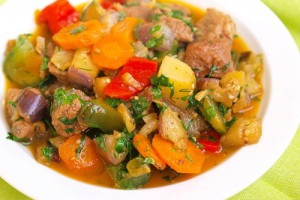 Рагу из телятины с овощами Рагу из телятины с овощами