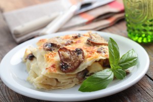 Лазанья с грибами Лазанья с грибами