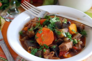 Овощное рагу с мясом Овощное рагу с мясом