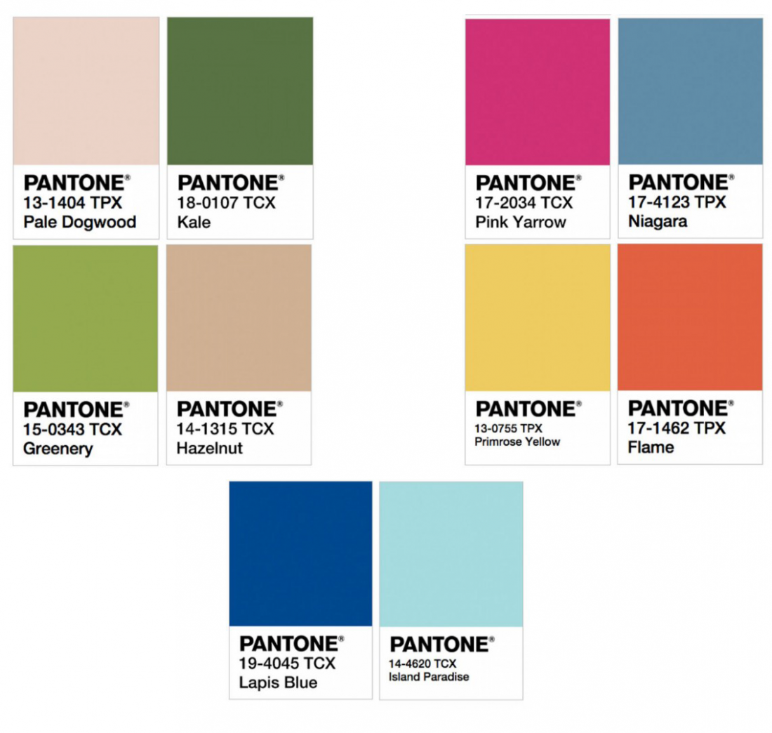 Цвет 2017 года по версии Pantone