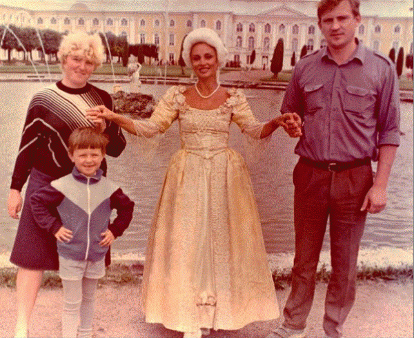 Прохор Шаляпин вместе с родителями