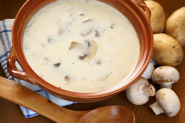 Рецепт 
                Картофельно-грибной суп
            
