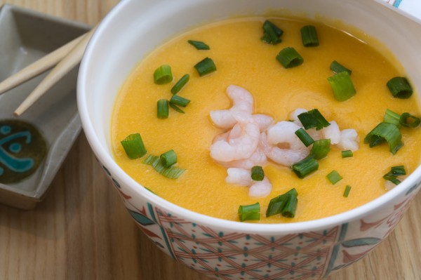 Рецепт 
                Сырный суп с креветками
            
