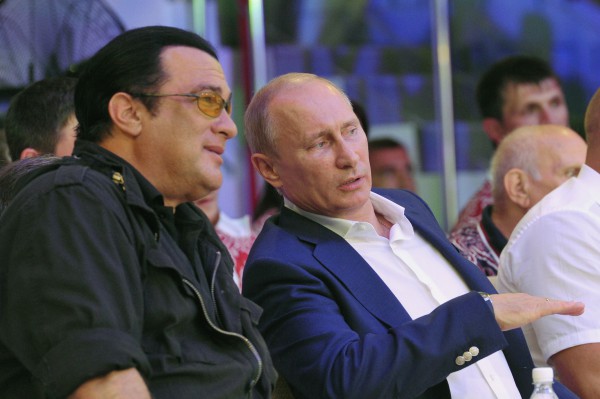 Стивен Сигал и Владимир Путин дружат