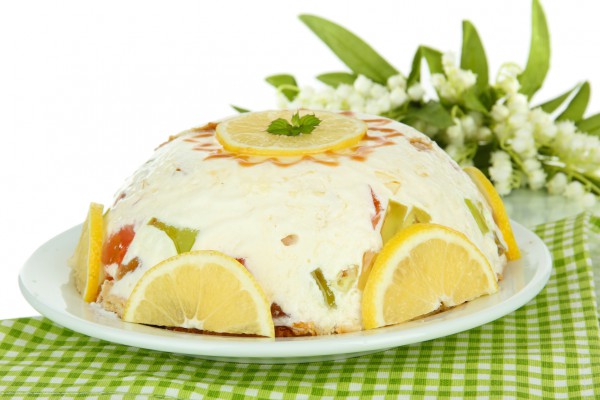 Рецепт 
                Желейный торт с фруктами
            