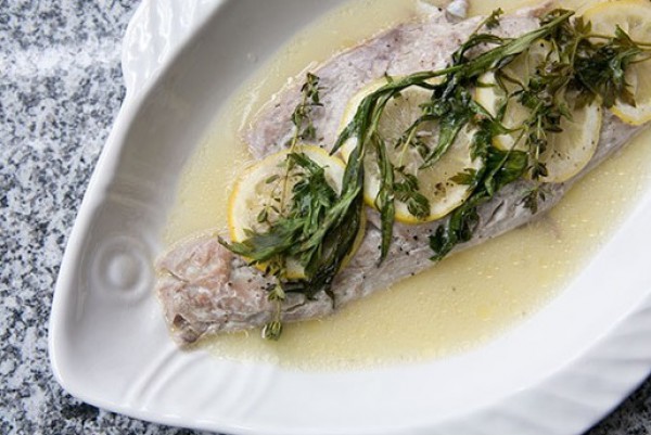 Рецепт 
                Запеченная рыба с лимоном в фольге
            