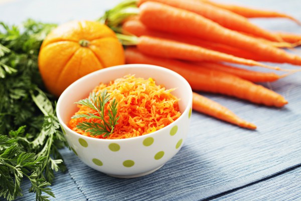 Рецепт 
                Морковный салат с апельсином
            