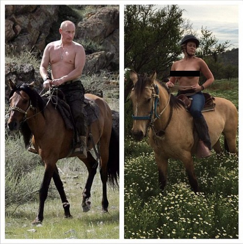 Путин и Челси Хэндлер
