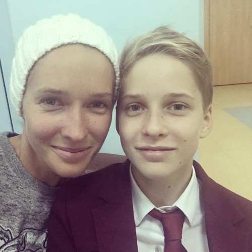 Катя Осадчая показала свежий снимок с сыном Ильей
